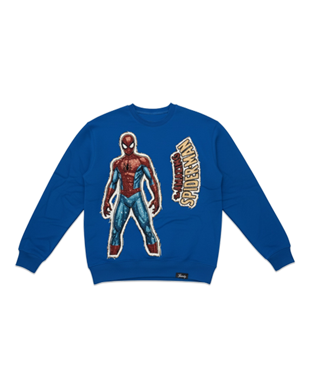 Spiderman tapestry crewneck (blue)