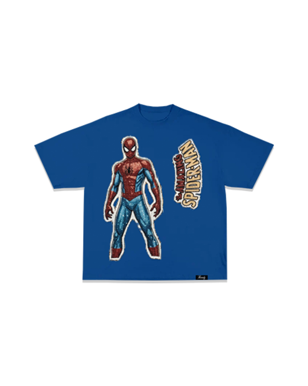 Spiderman tapestry tee (blue)