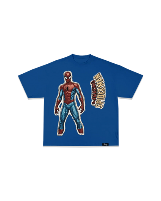 Spiderman tapestry tee (blue)
